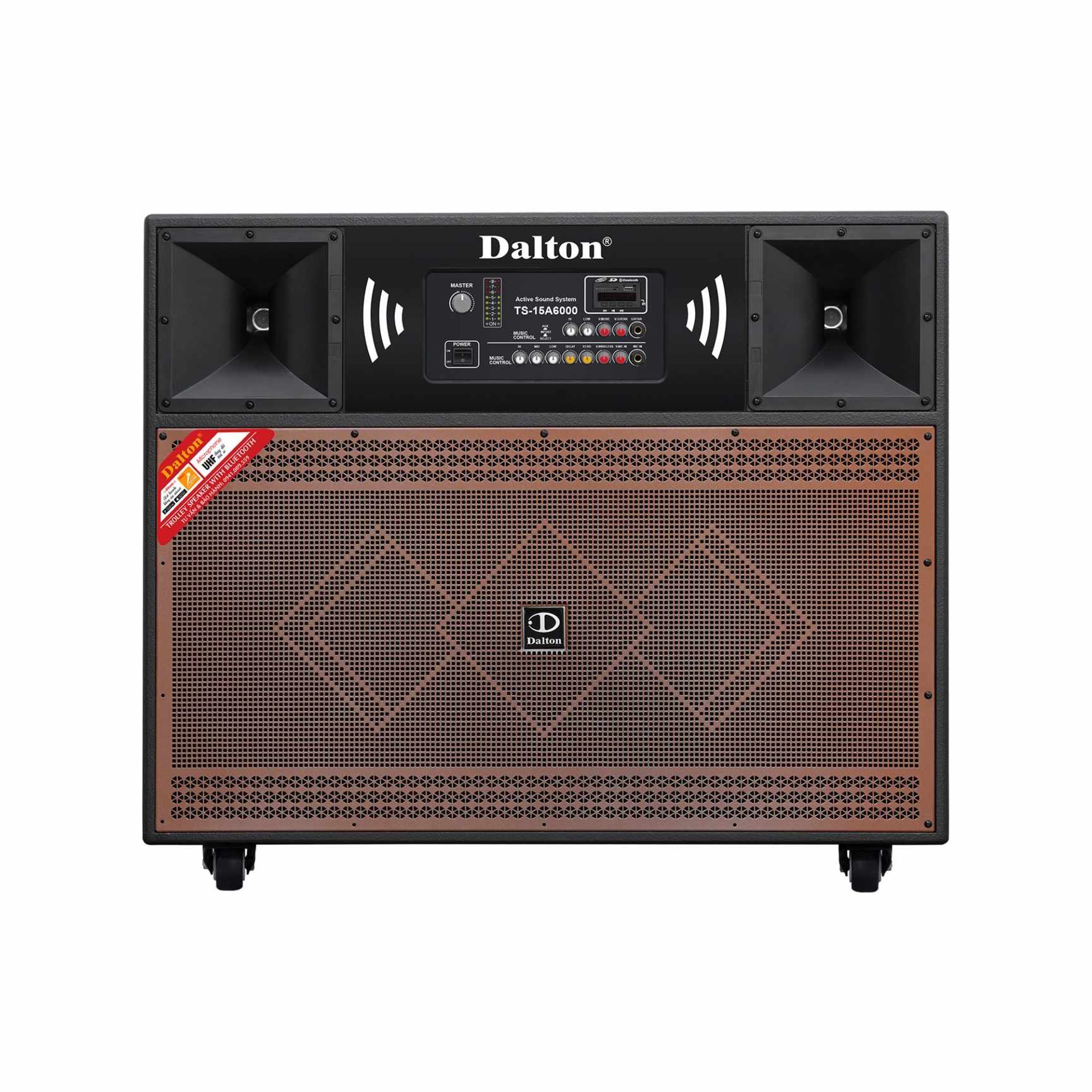 Loa kéo điện Karaoke Dalton 2200W TS-15A6000